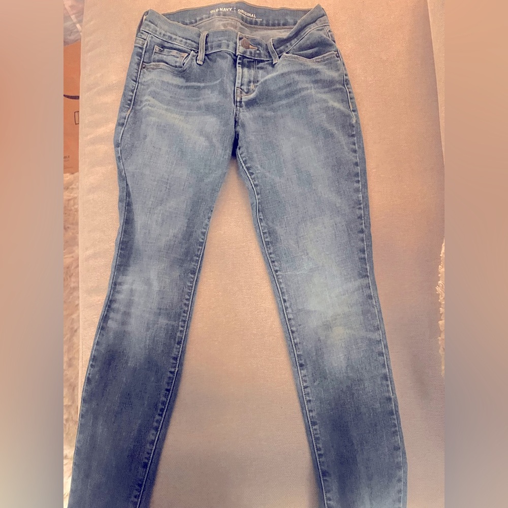 Old Navy Original Mid-Rise Jeans, Petite, Size 0